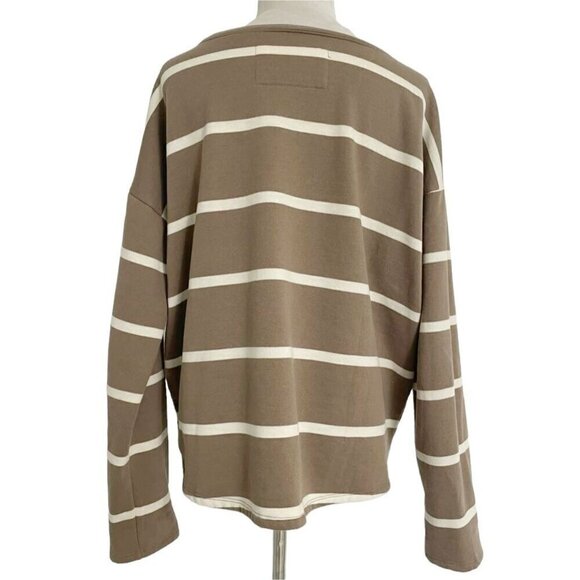 Threads 4 Thought Size Large  Top Blouse Long Sleeve Pullover Crewneck - Picture 4 of 8